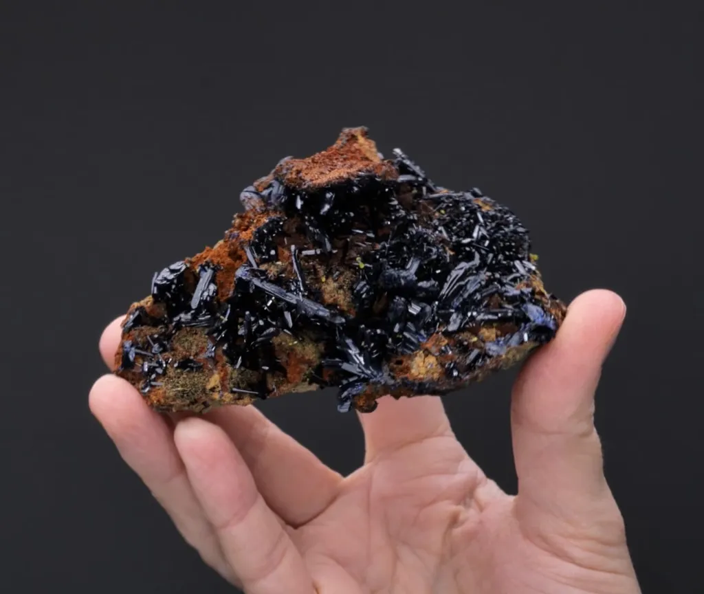 Azurite with Mimetite - image 2