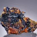 Azurite with Mimetite - image 1