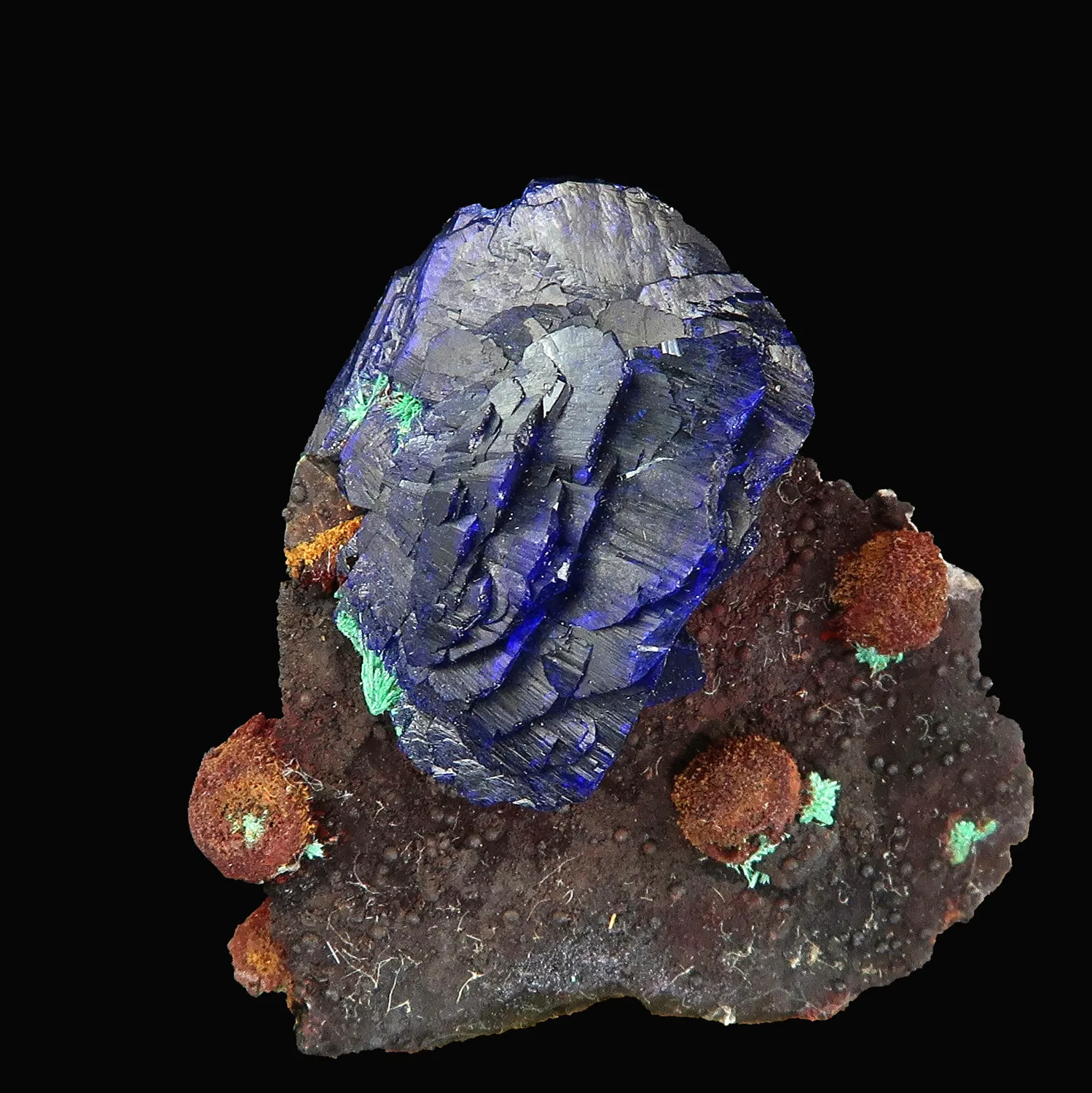 Azurite with minor Malachite - image 1