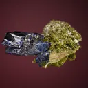 Azurite with Olivenite - image 3