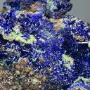 Azurite with Olivenite, Malachite - image 2