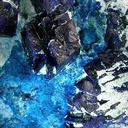 Azurite With Plancheite - image 3