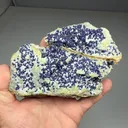 Azurite with Smithsonite (1827) (repaired) - image 2