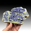 Azurite with Smithsonite (1827) (repaired) - image 1