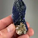 Azurite with Smithsonite - image 2