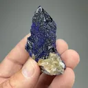 Azurite with Smithsonite - image 2