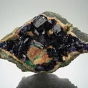 Azurite with Smithsonite and Malachite - image 1