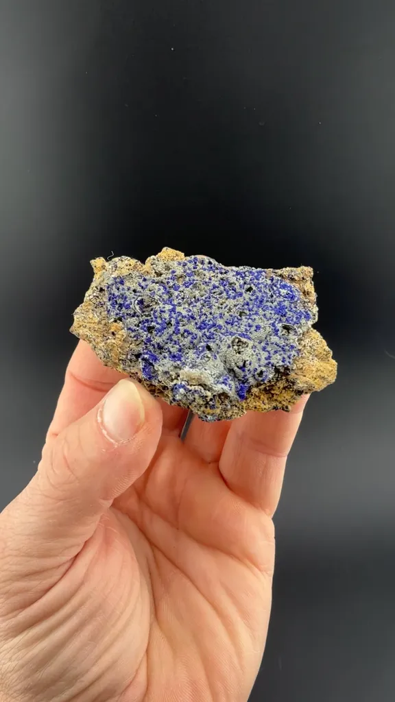 Azurite with Smithsonite image