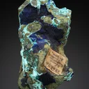 Azurite with TYROLITE Malachite and Chrysocolla - image 1
