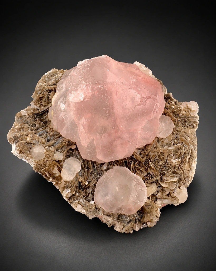 Fluorite from Chumar Bakhoor, Nagar District, Gilgit-Baltistan, Pakistan