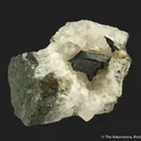 Babingtonite and Calcite - image 2