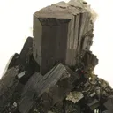 Babingtonite on Prehnite - image 3