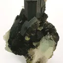 Babingtonite on Prehnite - image 2