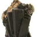 Babingtonite on Prehnite - image 4