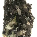 Babingtonite on Prehnite - image 1