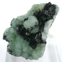 Babingtonite on Prehnite - image 1