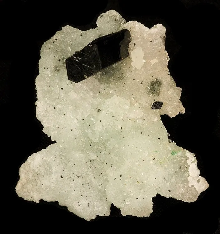 Babingtonite, Prehnite image