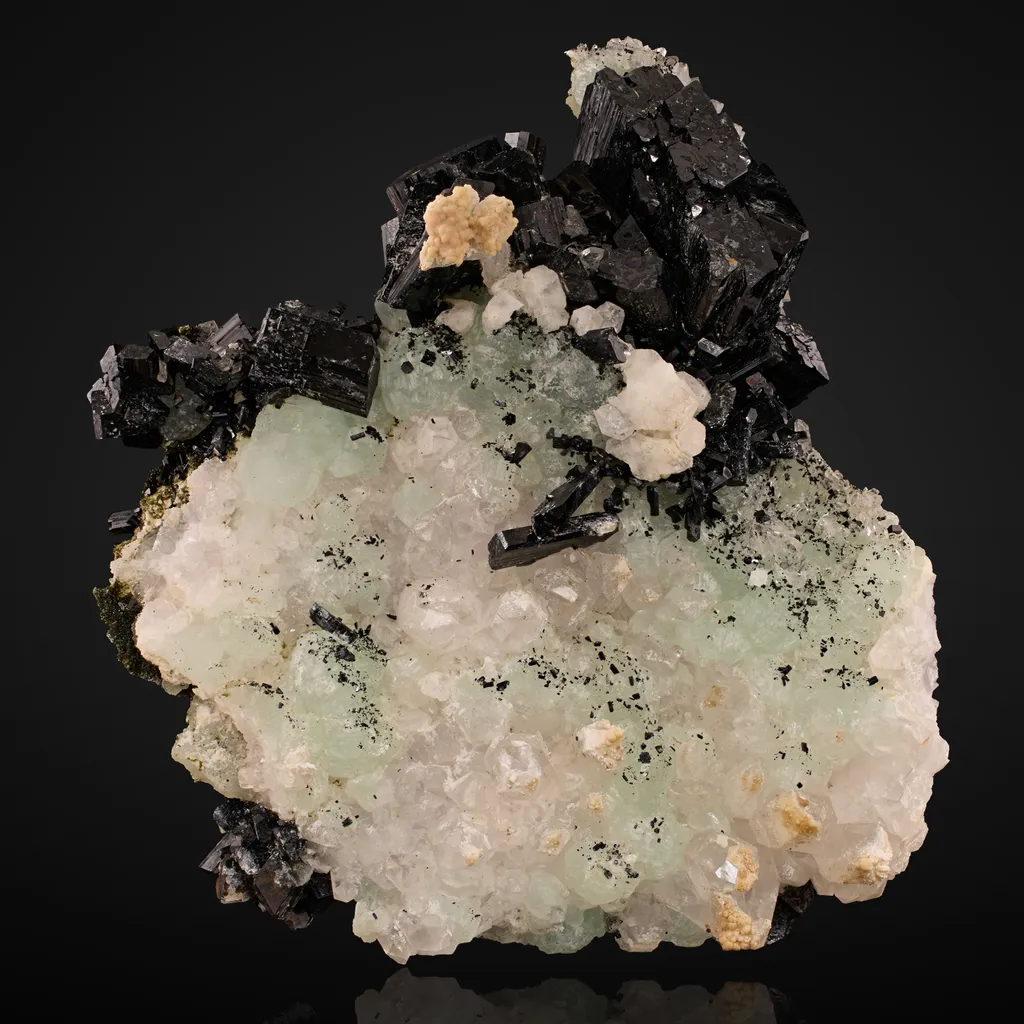 Babingtonite, Prehnite