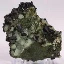 Babingtonite, Prehnite, Quartz - image 2