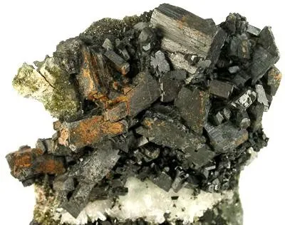 Babingtonite, Prehnite, Quartz - image 2