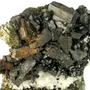 Babingtonite, Prehnite, Quartz - image 2