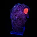 Babingtonite with Apophyllite & Chalcedony Natural Mineral Specimen - image 5