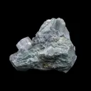 Babingtonite with Calcite Rare Find Natural Mineral Specimen - image 6