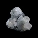 Babingtonite with Calcite Rare Find Natural Mineral Specimen - image 4