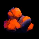 Babingtonite with Calcite Rare Find Natural Mineral Specimen - image 2