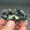 Babingtonite with Prehnite - image 2