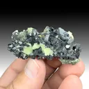 Babingtonite with Prehnite - image 1