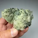 Babingtonite with Prehnite, Quartz - image 2