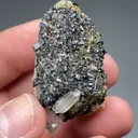 Babingtonite with Quartz - image 2