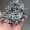 Barite after Alstonite with Sphalerite, Quartz - image 2