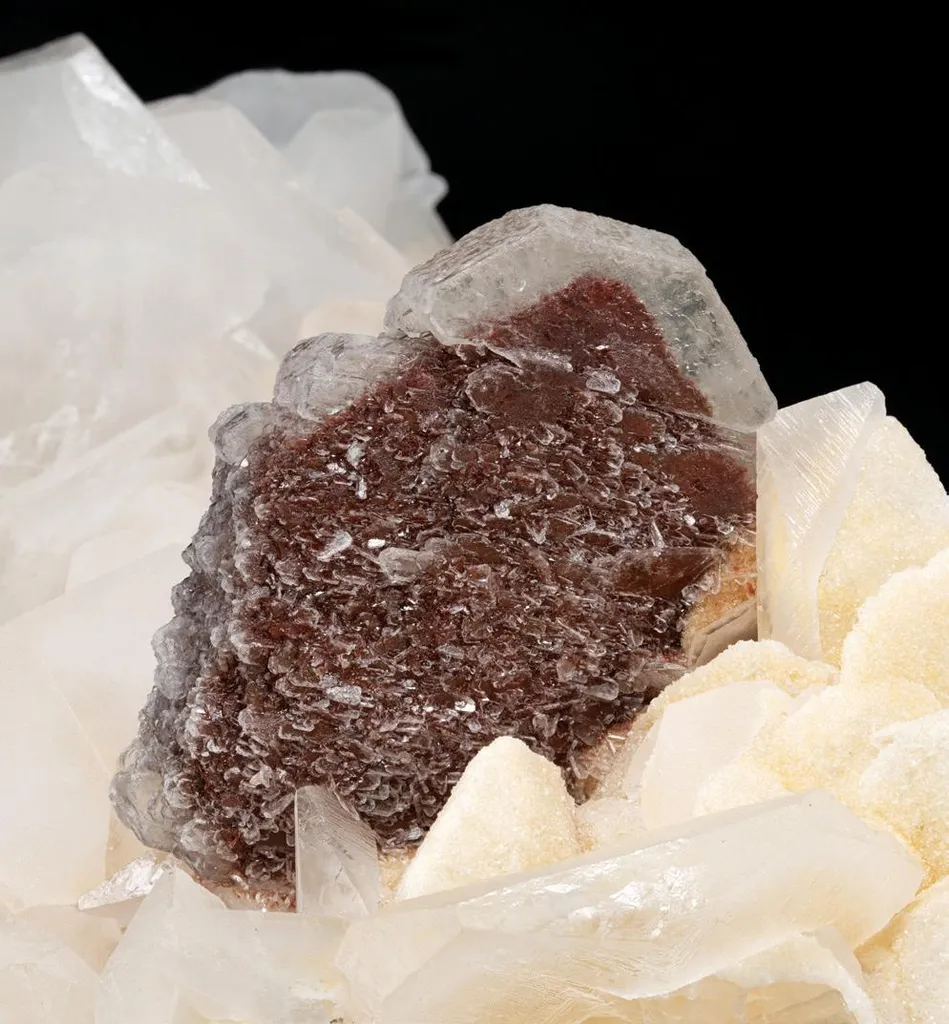 Barite, Calcite image