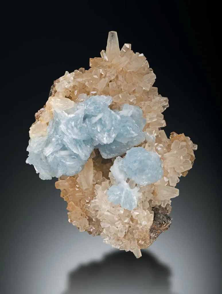 Barite, Calcite image