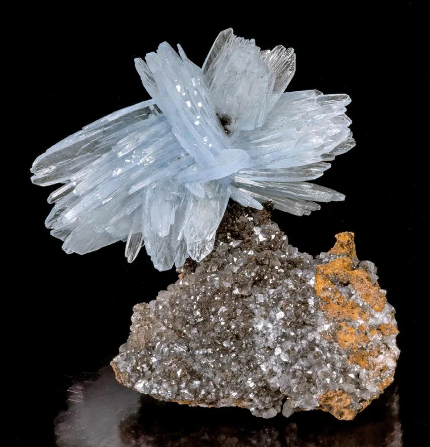 Barite, Calcite image
