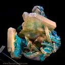 Barite - Chrysocolla/Malachite - image 1