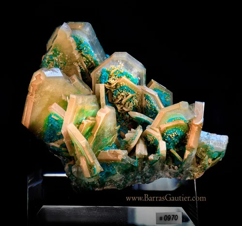 Barite - Chrysocolla/Malachite - image 2