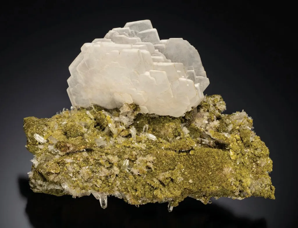 Barite, Epidote, Quartz image