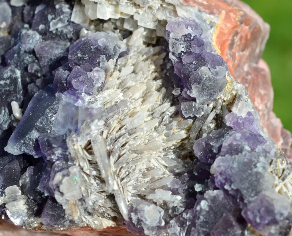 Barite & Fluorite 2430 grams - Debdou, Taourirt Province, Oriental Region, Morocco - image 4