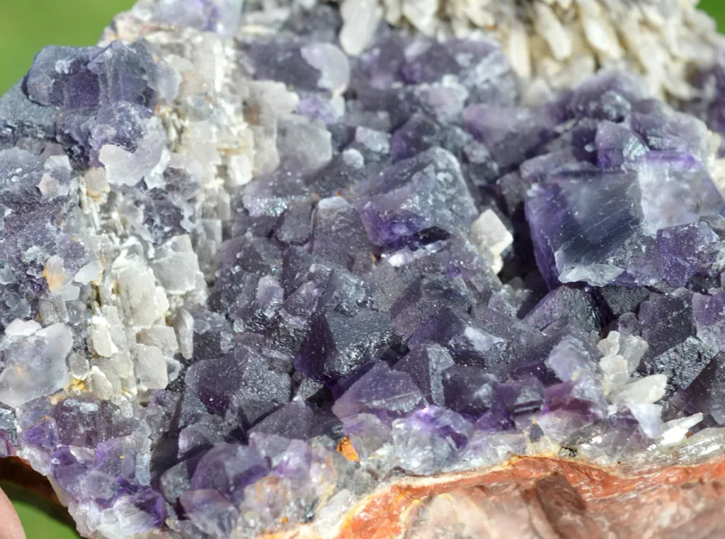 Barite & Fluorite 2430 grams - Debdou, Taourirt Province, Oriental Region, Morocco - image 3