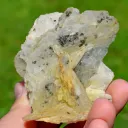 Barite & Fluorite Marcasite - 511 grams - Fontsante Mine, Tanneron, Draguignan, Var, France - image 2