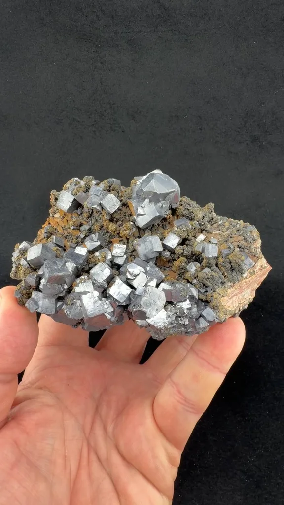 Barite from Aouli, Mibladen Mining District, Midelt Province, Drâa-Tafilalet Region, Morocco - image 2