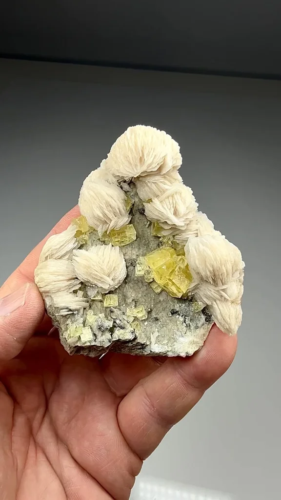 Barite from Beihilfe Mine, Halsbrücke, Saxony, Germany - image 2