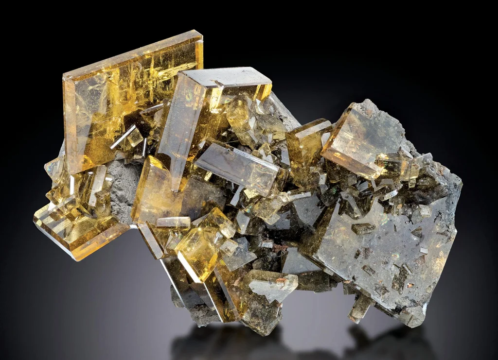 Barite from Magma Mine, Arizona, USA image