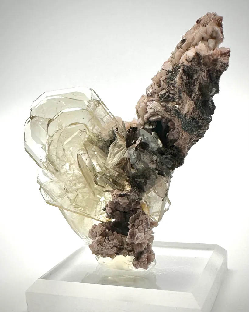 Barite from Peru, Huánuco, Miraflores District, Cerro Warihuyn image