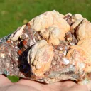 Barite & Hematoid Quartz 2660 grams - Aouli, Mibladen, Aït Oufella Caïdat, Drâa-Tafilalet, Morocco - image 2