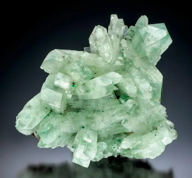 Barite, Malachite image