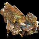 Barite, native Copper, skeletal silica - image 1